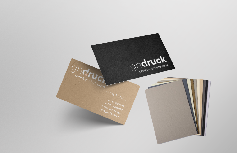 Visitenkarte Spezialpapier – Jetzt konfigurieren